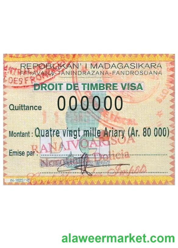 MADAGASCAR visa